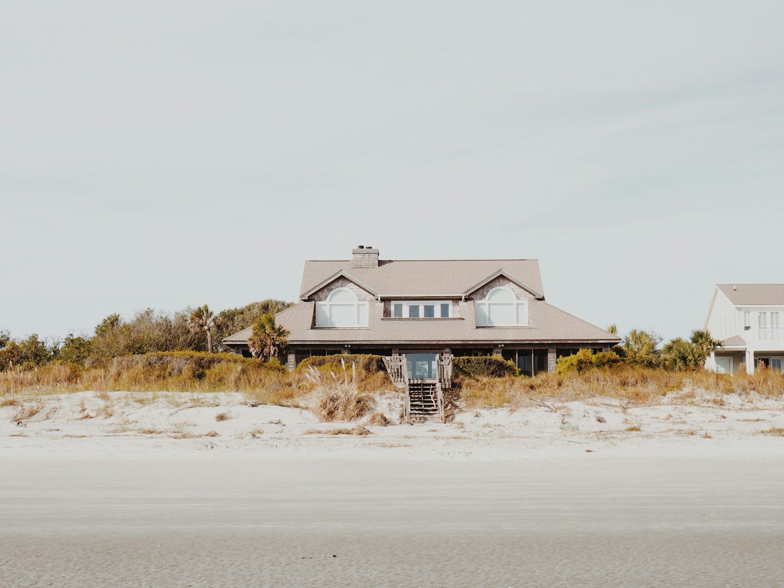 house surrounded with trees